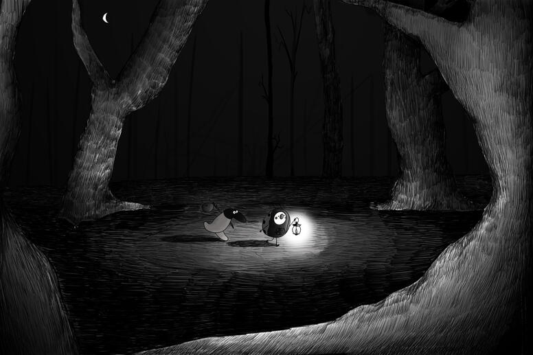 Benny and Bugg Story dev (spooky woods)